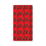 Cartoon Balearic Donkey Pattern Print Baby Crib Sheet