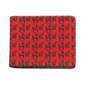 Cartoon Balearic Donkey Pattern Print Bifold Wallet
