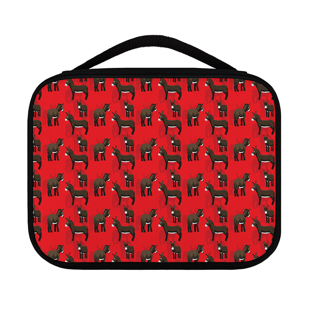 Cartoon Balearic Donkey Pattern Print Classic Bible Case