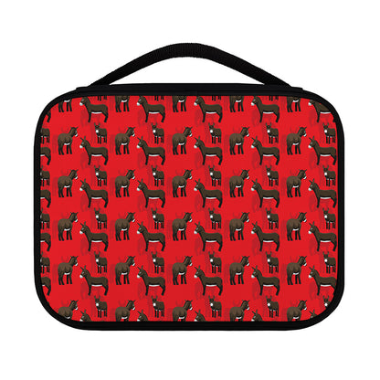 Cartoon Balearic Donkey Pattern Print Classic Bible Case