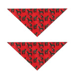 Cartoon Balearic Donkey Pattern Print Dog Bandana