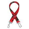 Cartoon Balearic Donkey Pattern Print Dog Seat Belt