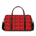 Cartoon Balearic Donkey Pattern Print Duffel Bag
