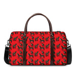 Cartoon Balearic Donkey Pattern Print Duffle Bag