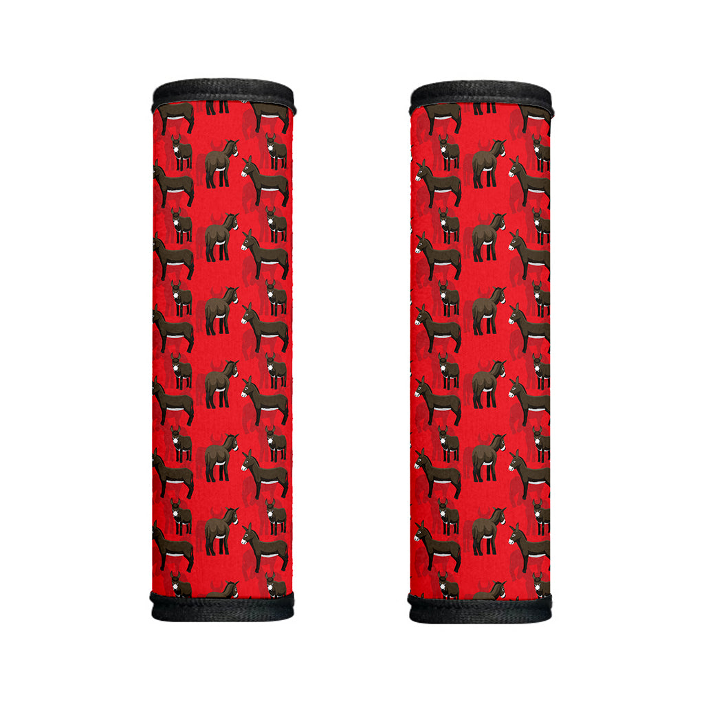 Cartoon Balearic Donkey Pattern Print Handle Covers