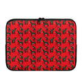 Cartoon Balearic Donkey Pattern Print Laptop Sleeve