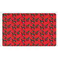 Cartoon Balearic Donkey Pattern Print Polyester Doormat