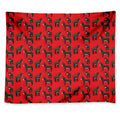 Cartoon Balearic Donkey Pattern Print Tapestry