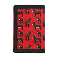 Cartoon Balearic Donkey Pattern Print Trifold Wallet