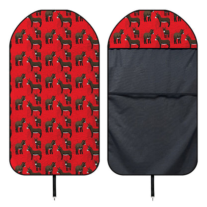 Cartoon Balearic Donkey Pattern Print Waterproof Car Seat Cover