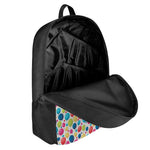 Cartoon Balloon Pattern Print 17 Inch Backpack