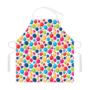 Cartoon Balloon Pattern Print Adjustable Apron