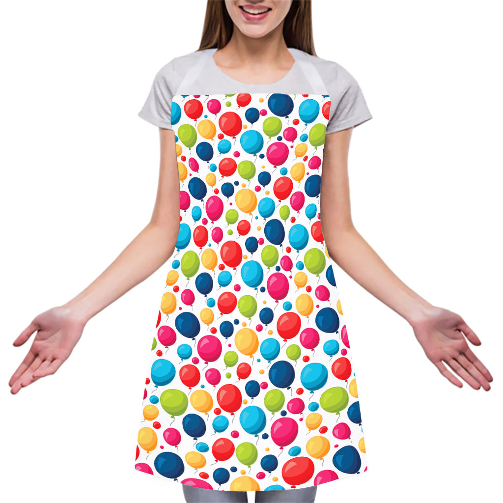 Cartoon Balloon Pattern Print Adjustable Apron