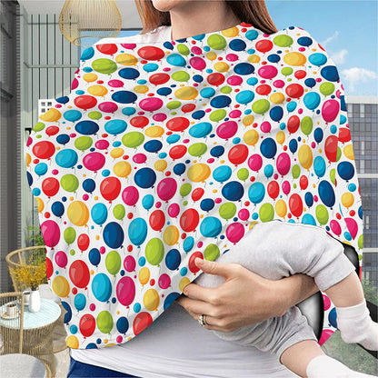 Cartoon Balloon Pattern Print Baby Seat Cover
