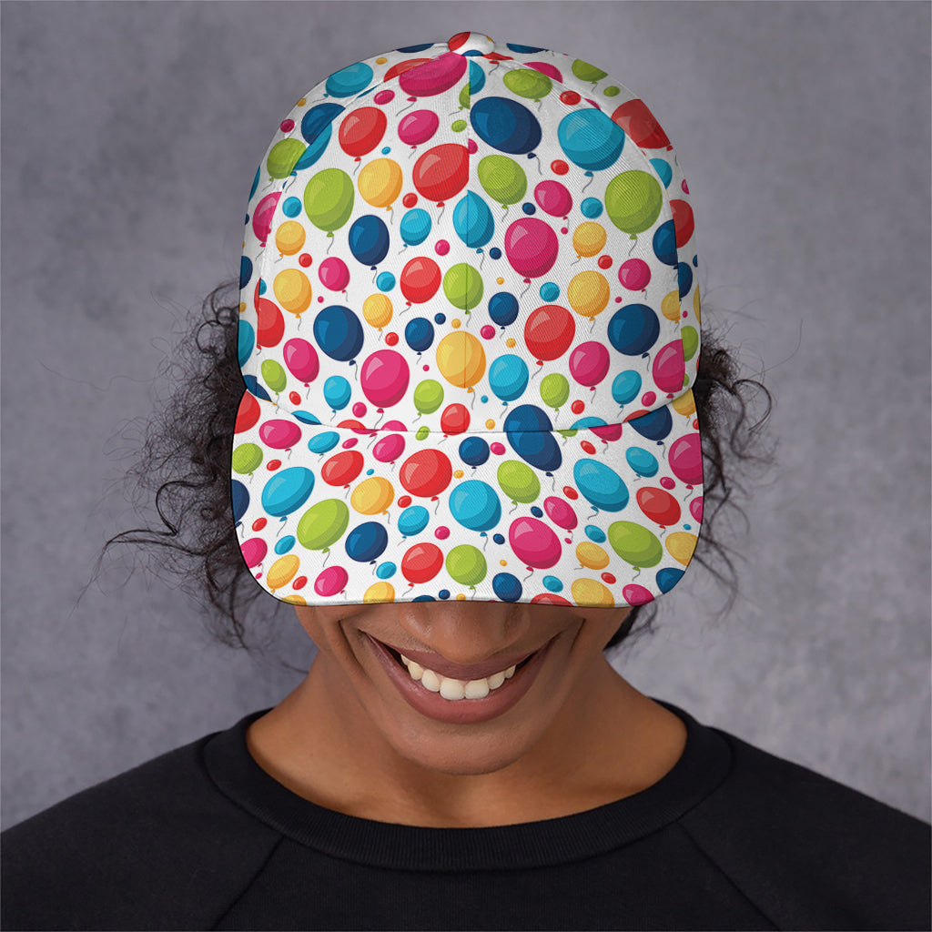 Cartoon Balloon Pattern Print Baseball Cap