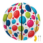Cartoon Balloon Pattern Print Basketball