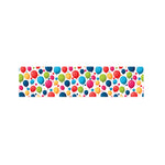 Cartoon Balloon Pattern Print Bed Runner