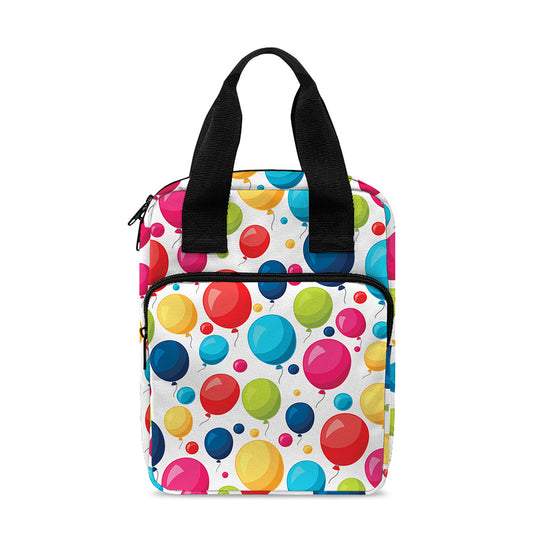 Cartoon Balloon Pattern Print Bible Tote Bag