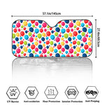 Cartoon Balloon Pattern Print Car Windshield Sun Shade