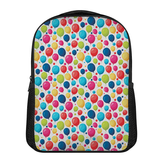 Cartoon Balloon Pattern Print Casual Backpack