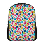 Cartoon Balloon Pattern Print Casual Backpack