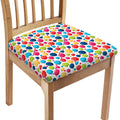 Cartoon Balloon Pattern Print Chair Cushion Cover