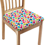 Cartoon Balloon Pattern Print Chair Cushion Cover