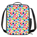 Cartoon Balloon Pattern Print Crossbody Lunch Bag