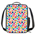 Cartoon Balloon Pattern Print Crossbody Lunch Bag