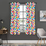 Cartoon Balloon Pattern Print Curtain