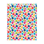 Cartoon Balloon Pattern Print Curtain