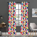 Cartoon Balloon Pattern Print Curtain