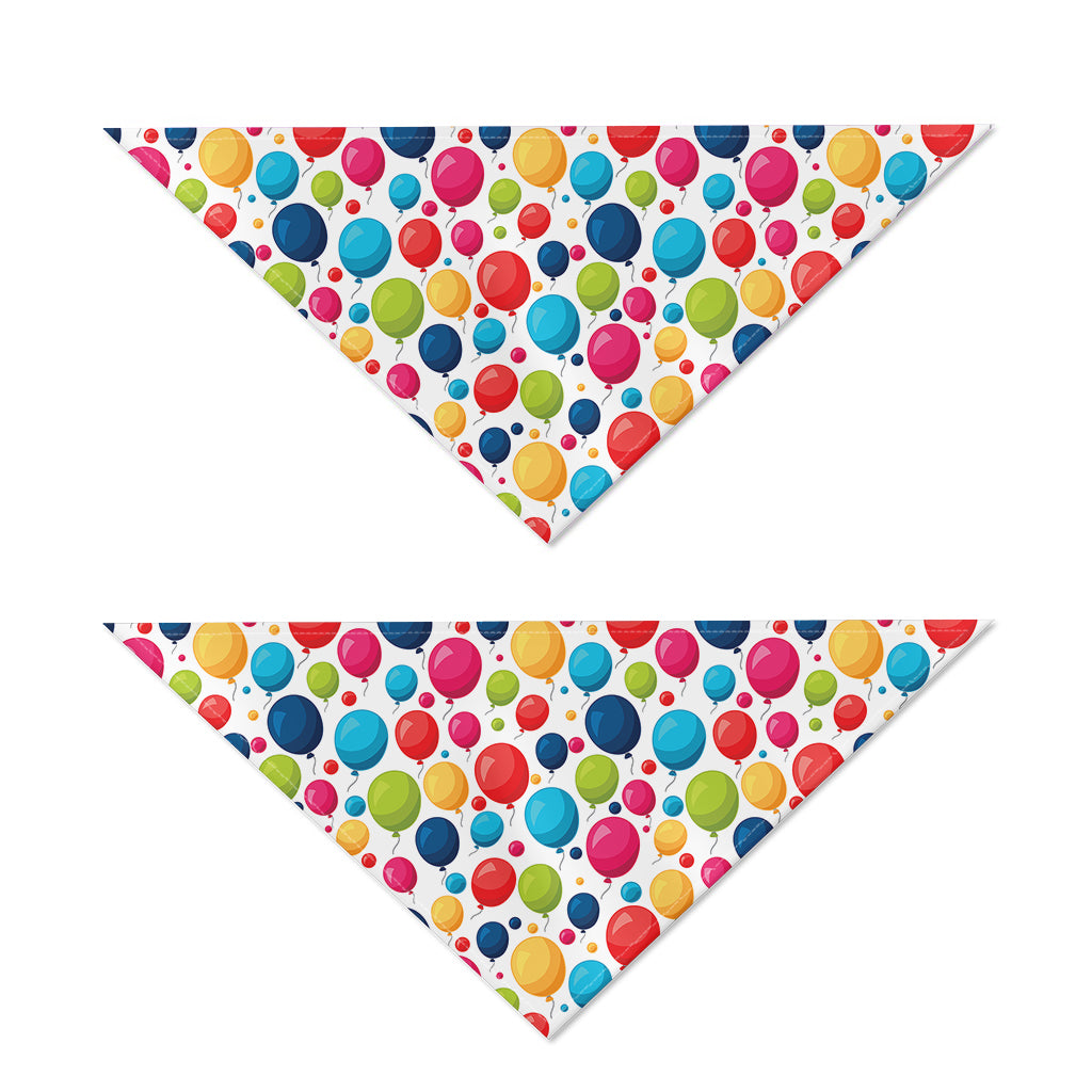 Cartoon Balloon Pattern Print Dog Bandana