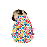 Cartoon Balloon Pattern Print Dog Zip Up Jacket