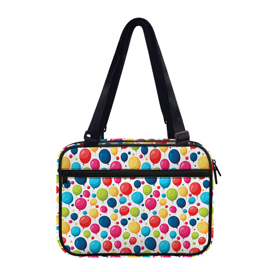 Cartoon Balloon Pattern Print Double Strap Bible Bag
