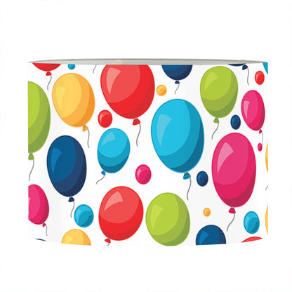 Cartoon Balloon Pattern Print Drum Lamp Shade