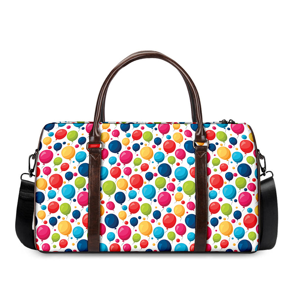 Cartoon Balloon Pattern Print Duffle Bag