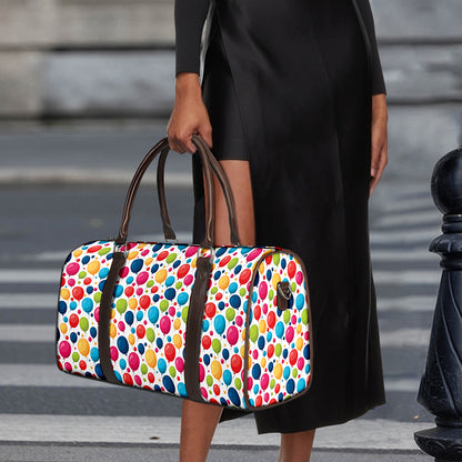 Cartoon Balloon Pattern Print Duffle Bag