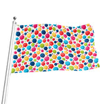 Cartoon Balloon Pattern Print Flag