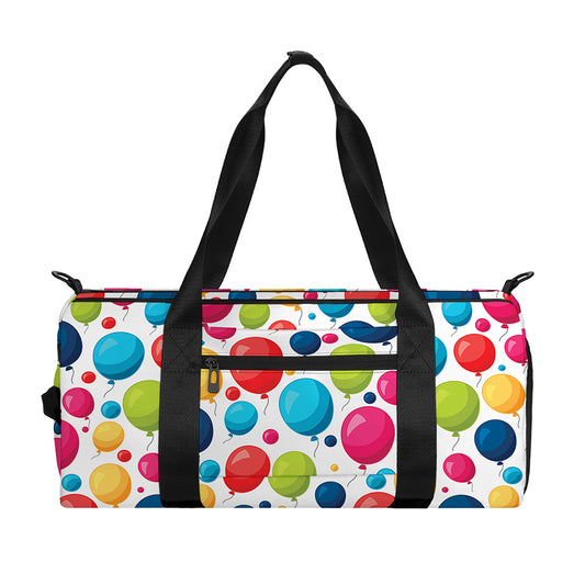 Cartoon Balloon Pattern Print Gym Bag