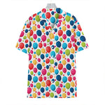 Cartoon Balloon Pattern Print Hawaiian Shirt