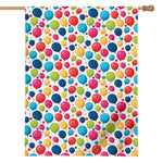 Cartoon Balloon Pattern Print House Flag
