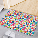 Cartoon Balloon Pattern Print Indoor Door Mat