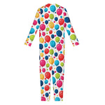 Cartoon Balloon Pattern Print Jumpsuit