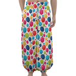 Cartoon Balloon Pattern Print Lantern Pants