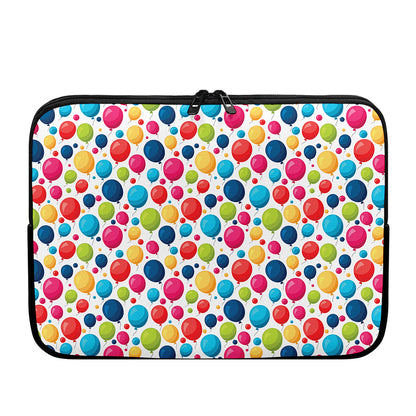 Cartoon Balloon Pattern Print Laptop Sleeve