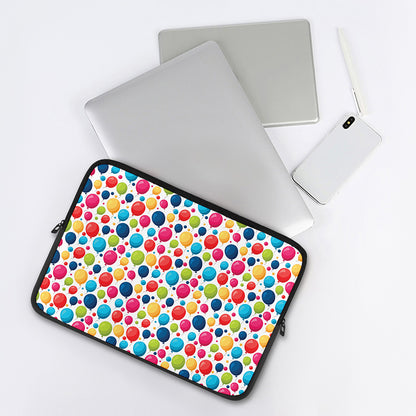 Cartoon Balloon Pattern Print Laptop Sleeve