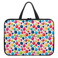 Cartoon Balloon Pattern Print Laptop Sleeve With Handle