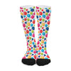 Cartoon Balloon Pattern Print Long Socks