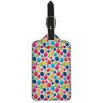 Cartoon Balloon Pattern Print Luggage Tag
